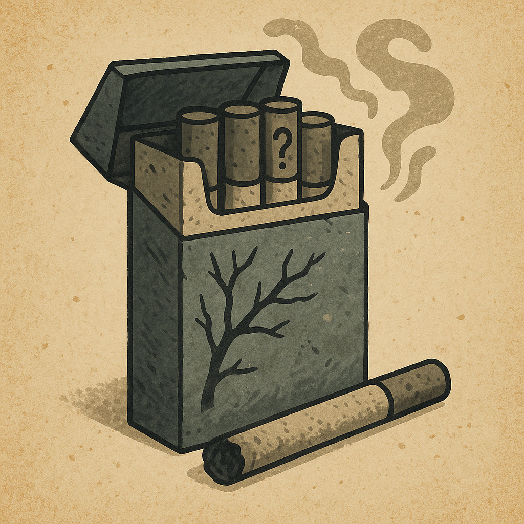 Bleak Cigarettes of Unknown Contents