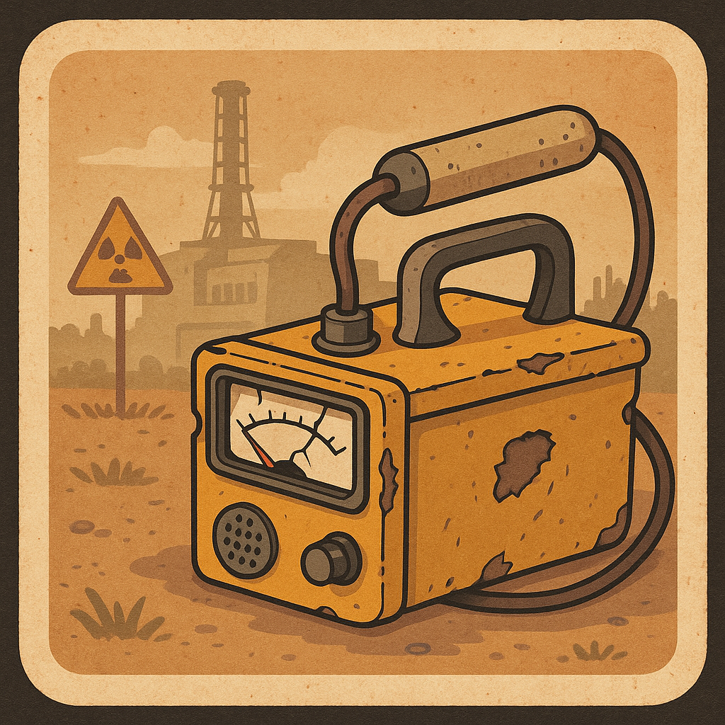 Broken Geiger Counter at Chernobyl